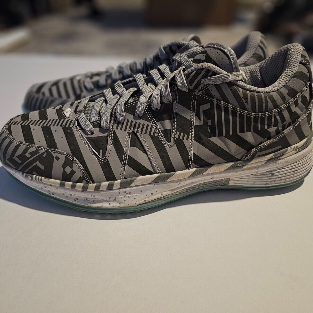 NEW Way of Wade Li Ning WOW2 Basketball Sneakers Low Iceman Gray Men’s Size 18